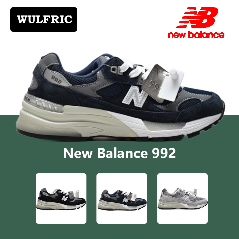 [ส่งฟรี]New Balance M992 BLUE รองเท้ากีฬา สําหรับผู้ชายและผู้หญิง