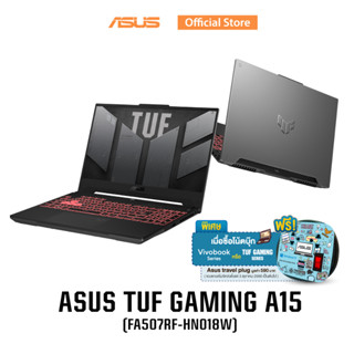 ASUS TUF Gaming A15, Gaming Laptop, 15.6” 144Hz FHD Value IPS-level, AMD Ryzen™ 7 6800HS, GeForce RTX 2050, 4GB DDR6 RAM, 512GB PCIe SSD, FA507RF-HN018W