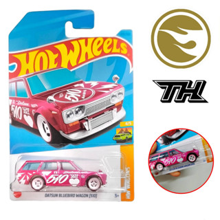 โมเดลรถเหล็ก Hotwheels : DATSUN BLUEBIRD WAGON (510) ลิขสิทธิ์แท้ ล้อยาง STH ( SUPER TREASURE HUNT ) Hot wheels