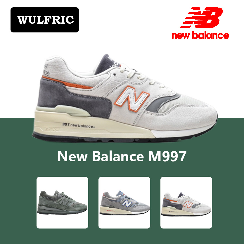 [ส่งฟรี]New Balance M997 grey รองเท้ากีฬา สําหรับผู้ชายและผู้หญิง
