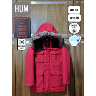 เสื้อกันหนาวขนเป็ด Parka แบรนด์ HUM จากเกาหลี มือ2ของแท้