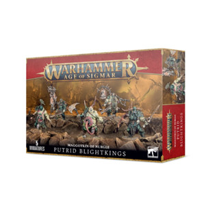 [200Aพร้อมส่ง]Warhammer: AOS: Putrid Blightkings โมเดลเกมสนามจำลอง