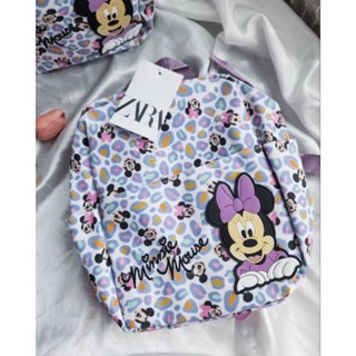 เป้ Z A R A 2023 New collection x minnie กระเป๋าเป้สะพายหลัง