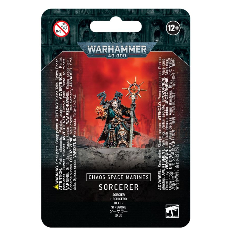 GW พร้อมส่ง Warhammer 40K : CHAOS SPACE MARINES: SORCERER