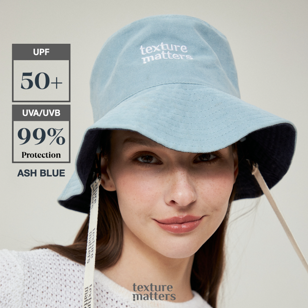 Texture Matters | The UV Shield Hat UPF 50+ | หมวกกัน UV มีค่า UPF50+ กันแสง UVA UVB ได้ 99.95%