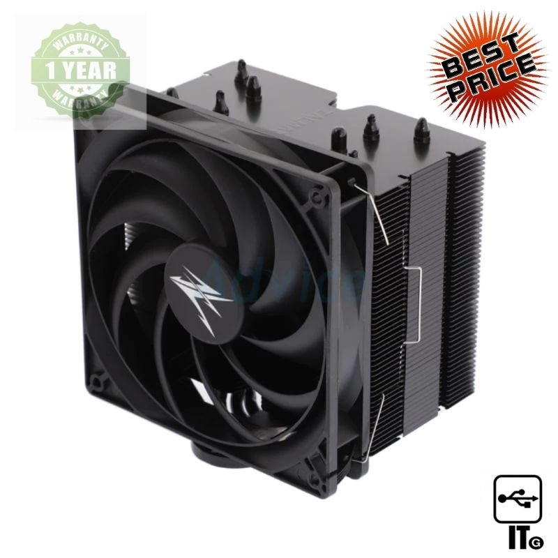 CPU COOLER ZALMAN CNPS10X PERFORMA ประกัน 1Y พัดลมระบายความร้อน