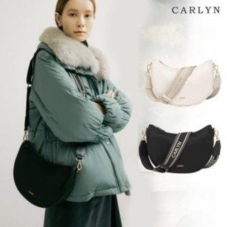 (พร้อมส่ง)*New*Carlyn Draw Half Moon Nylon Bag