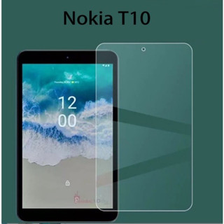 ฟิล์มกระจกนิรภัย เต็มจอ โนเกีย ที10 / Nokia T10 (2022) 8.0นิ้ว