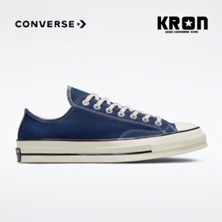 ลิขสิทธิ์แท้ 100% CONVERSE CHUCK TAYLOR FIRST STRING 1970’ RECYCLED RPET OX NAVY รองเท้าผ้าใบ