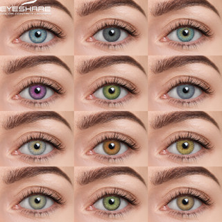 EYESHARE NEWYORK Series Color Contact Lenses Natural Big Eyes Contact Lenses Natural Eye Makeup Annual Lens 14.2mm