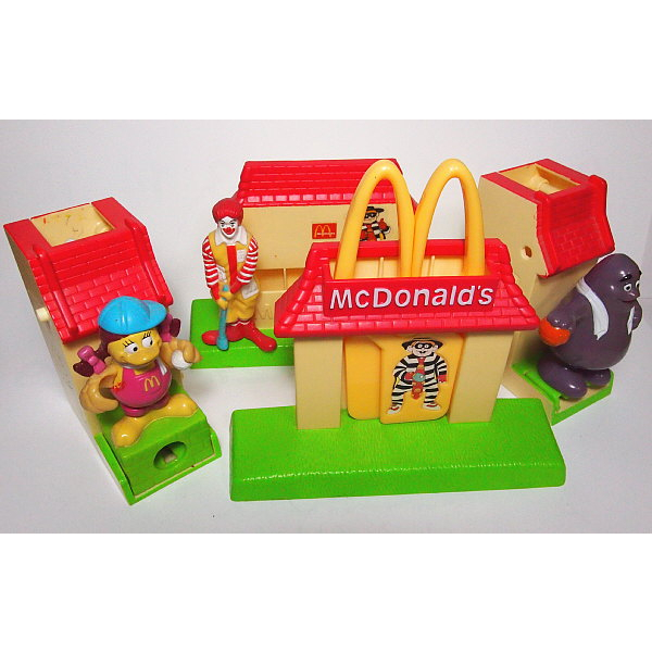 McDonald’s Happy Meal Toys 1998 ชุด McKit 4 ตัวครบชุด