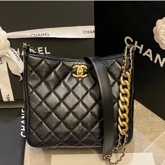 100% authentic / Chanel / BORSA HOBO shoulder bag / handbag / homeless bag
