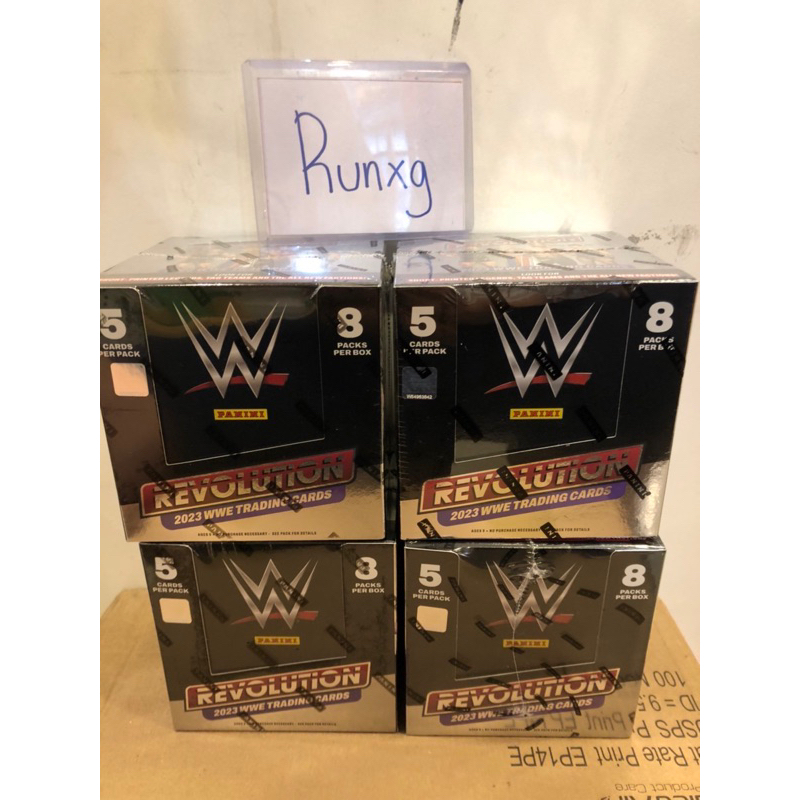 🚨พร้อมส่ง🚨2023 Panini Revolution WWE Wrestling Hobby Box