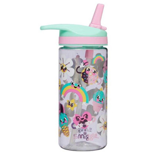 Smiggle Junior Plastic Drink Bottle 440Ml ขวดน้ำสมิกเกอร์ลาย ทานตะวัน พร้อมส่งในไทย