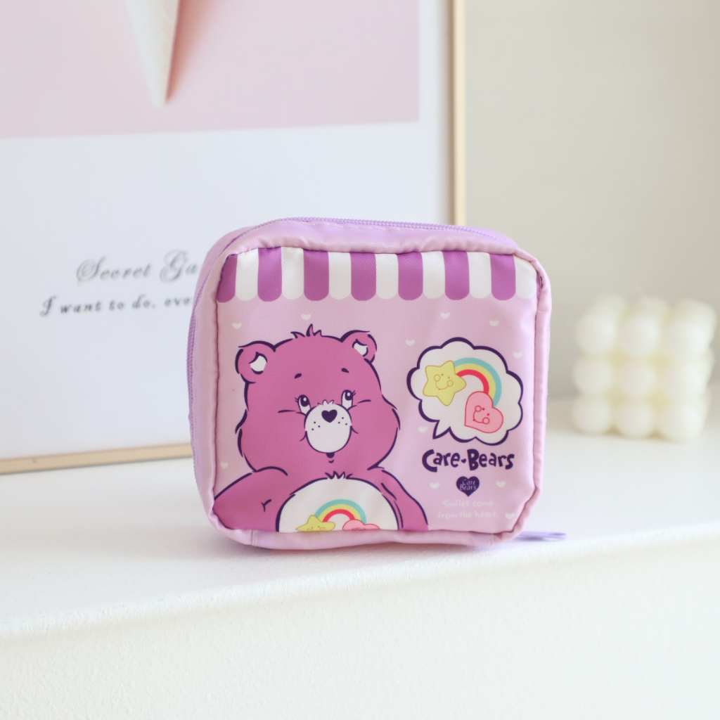 พร้อมส่ง🔥กระเป๋าใส่ผ้าอนามัย ลายแคร์แบร์ กระเป๋าผ้าอนามัย งานน่ารัก
