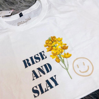 เสื้อยืดลาย Rise and slay|Sherbet.teeshop