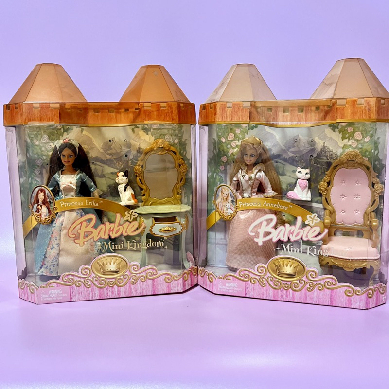 Barbie Princess and the Pauper - mini kingdom collection doll เจ้าหญิงบาร์บี้และสาวยากไร้ มินิคิงด้อ