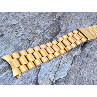 สายนาฬิกา สาย mido commander กัปตัน 8299 8223 8233 สีทอง 20mm เทียบ มีตรา