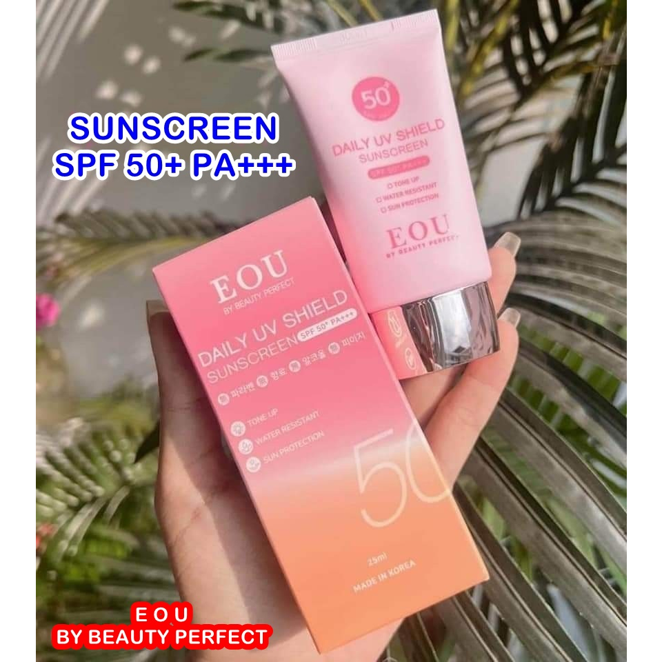 EOU SUNSCREEN SPF 50+ PA+++ ครีมกันแดด