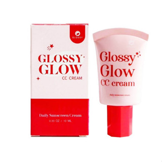 กันแดดกลอสซี่โกลว์ GLOSSY GLOW CC CREAM SPF50 PA+++ UVA/UVB กันแดดหน้าเงาเนื้อ CC ปริมาณ 10 กรัม