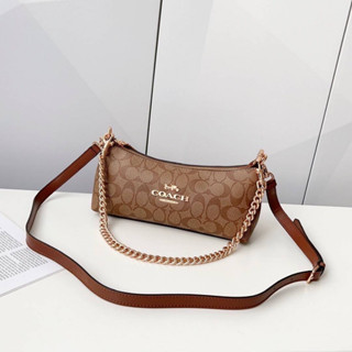 🇺🇸💯 C รุ่น Charlotte Shoulder Bag In Signature Canvas