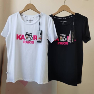 เสื้อยืด Karl Paris มี 2 สีสวย ขาว / ดำ