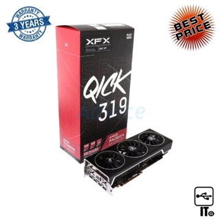 VGA XFX RADEON RX 6750XT QICK319 - 12GB GDDR6 [RX-675XYJFDP] ประกัน 3Y การ์ดจอ กราฟิกการ์ด