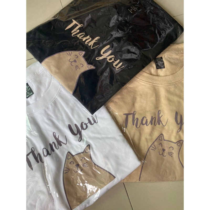 i-Closet T-shirt เสื้อยืดคอกลมแขนสั้น ลายThank you