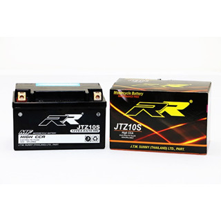 แบตเตอรี่ RR JTZ10S เทียบ YTZ10S 12V 9.1Ah ขนาด 151*87*94mm  ใส่รถ CB650F,CBR650F,Forza300,Forza350,CB500,CBR500,CB650R,