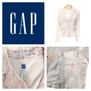 Gap ของแท้ เสื้อคลุม เสื้อแจ็คเก็ต ผู้หญิง สีชมพูอ่อน ผ้าหนาดี