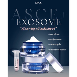 ASCE+ Exobalm Exosome booster ครีมระดับพรีเมี่ยม หน้าเด็ก ผิวใส ลดฝ้า พร้อมส่ง