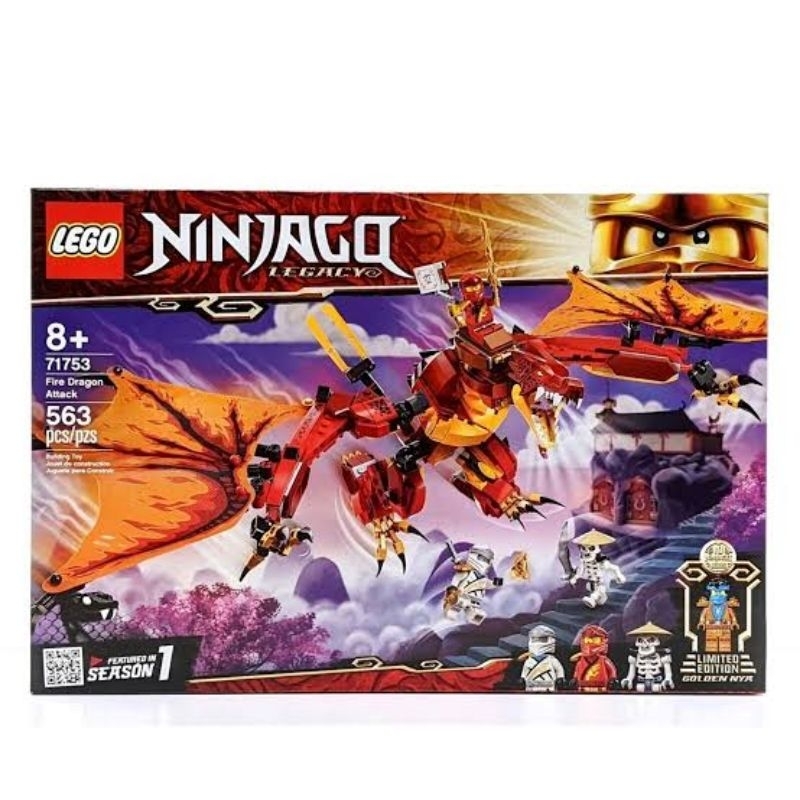 LEGO Ninjago 71753 Fire Dragon Attack (กล่องสวย ของแท้)