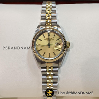 Used Rolex Datejust 2k สายจูบิลี่ ข้างรู บัคเก่า รุ่น6917