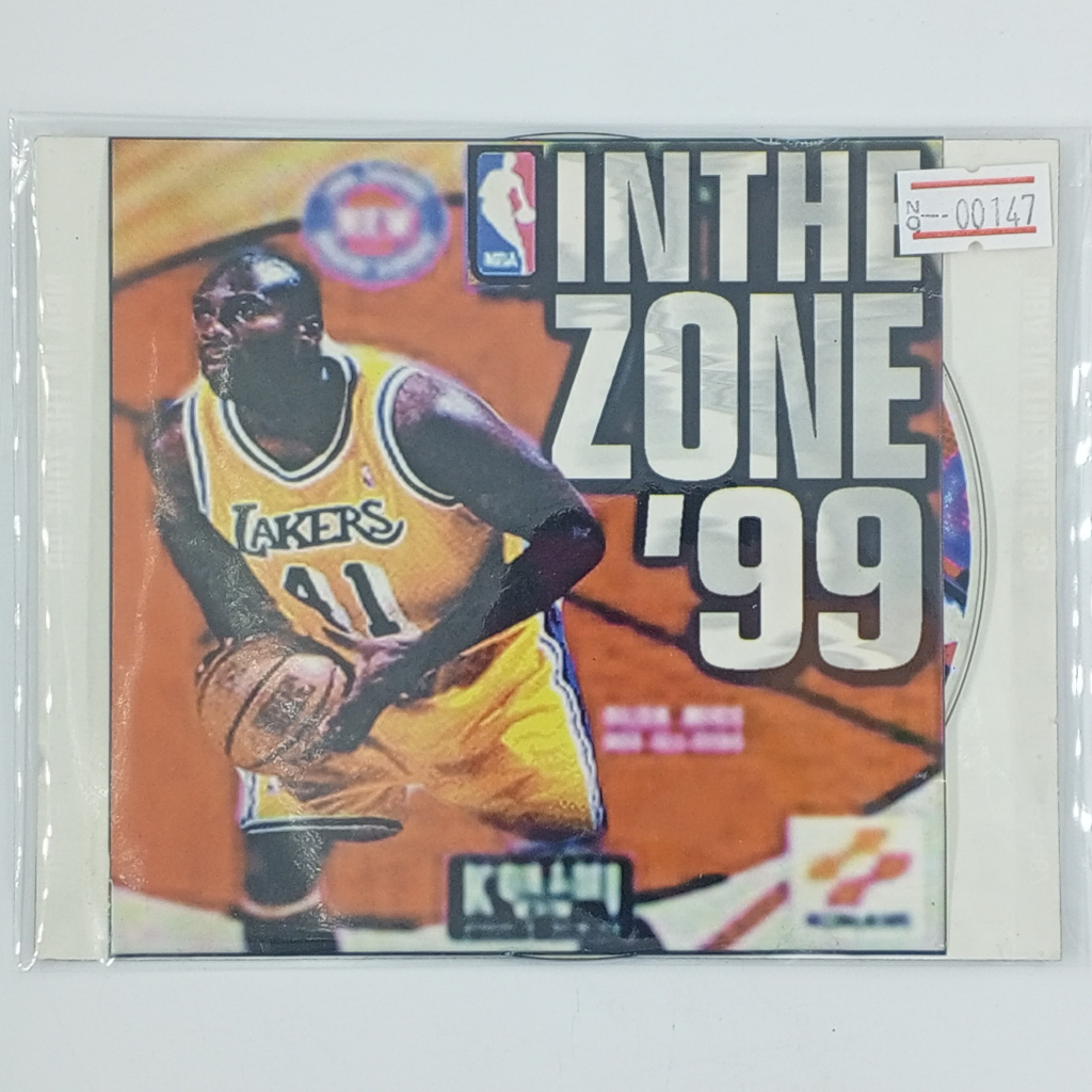 [00147] NBA IN THE ZONE '99 (US) แผ่นเกมก็อปปี้ PS1 แผ่นเกมปั๊มโรงงาน มือสองสภาพดี