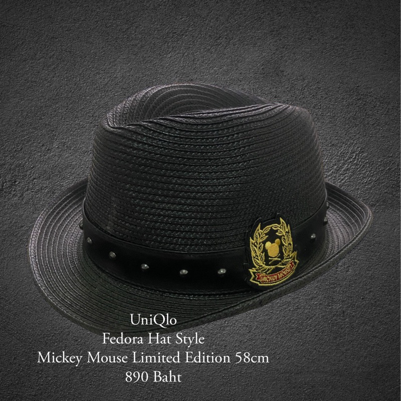 UniQlo Fedora Hat รุ่นLimited
