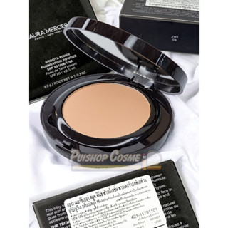 Laura Mercier Smooth Finish Foundation Powder SPF20 UVB/UVA 9.2g ลอร่า เมอซิเอ แป้งผสมรองพื้นเนื้อเนียนละเอียด.