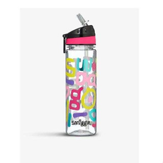 Smiggle Plastic Drink Bottle 650ML ขวดน้ำสมิกเกอร์ ลาย Sm-สี พร้อมส่งในไทย