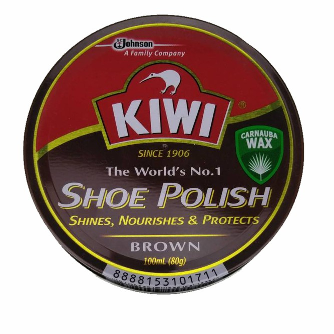 กีวี KIWI ขี้ผึ้งขัดรองเท้า กีวี่ ตลับเล็ก 45mL / ตลับใหญ่ 100mL / แปรงขัดรองเท้า ราคา ถูกที่สุด ดีลบีเคเค แกลเลอรีภาพที่ 3