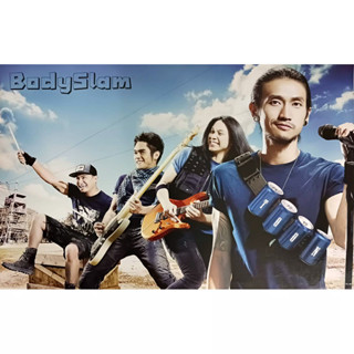 โปสเตอร์ Bodyslam บอดี้สแลม วง ดนตรี ไทย ร็อก รูป ภาพ ติดผนัง สวยๆ poster 34.5 x 23.5 นิ้ว (88 x 60 ซม.โดยประมาณ)