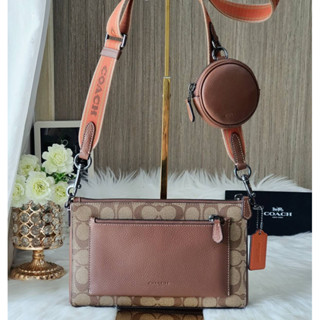 🎀(สด-ผ่อน) CG997 Holden Crossbody In Signature Canvas