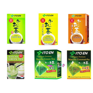 itoen 🍵🇯🇵 ชาเขียว Matcha Teabag แบบซอง 10 - 20 ซอง/กล่อง Green tae Matcha Genmaicha Hojicha