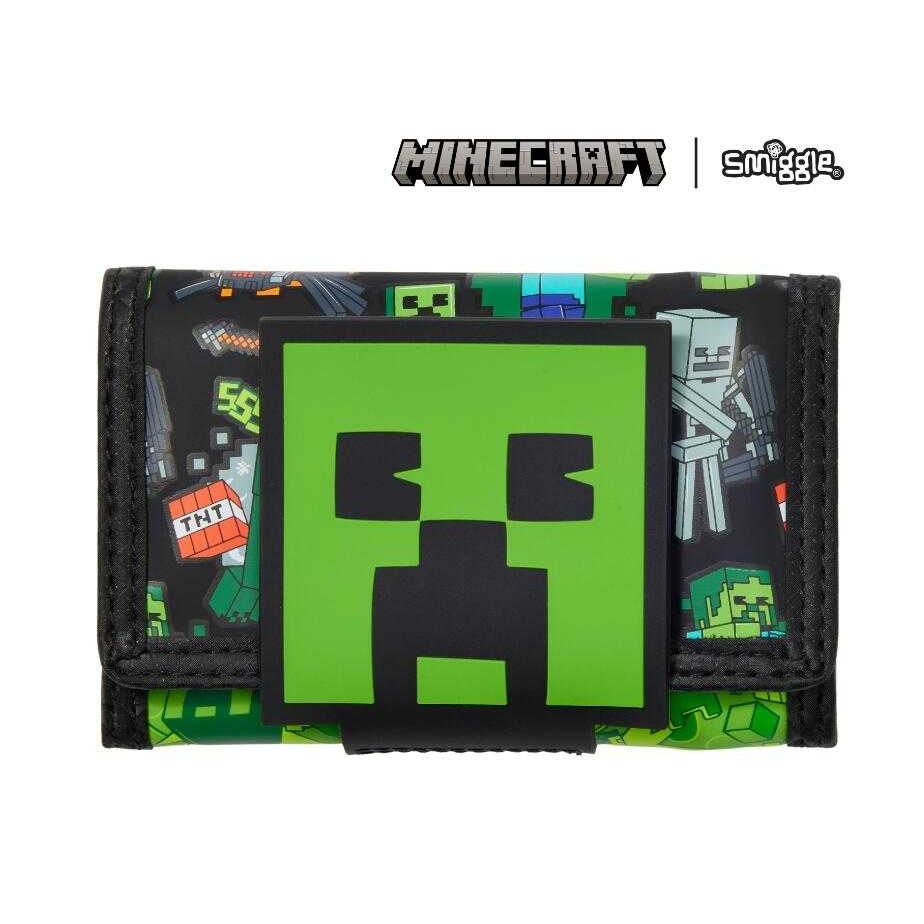 Smiggle Wallet กระเป๋าเงิน ไม่มีสาย ลาย มายคราฟ พร้อมส่งในไทย