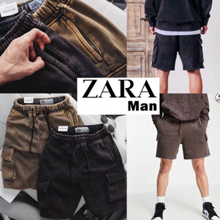 ZARA CARGO SHORT PANTS 🩳กางเกงขาสั้นผู้ชาย Zara 👨🏻 พร้อมส่งจากไทย