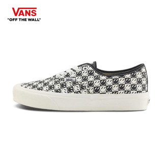 VANS AUTHENTIC VR3 - HAPPY CHECKERBOARD MARSHMALLOW/BLACK รองเท้าผ้าใบ VANS ชาย หญิง