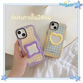 🎈จัดส่งภายใน24ชม🎈เคส for iPhone 11 14 Pro Max Case for iPhone 12 13 ป้องกันการตก การป้องกัน พร้อมขาตั้ง แฟชั่น ลายเส้น