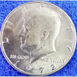 เหรียญ​สหรัฐอเมริกา​ USA, 1/2 Dollar, (Kennedy), #2724L, ใช้แล้ว