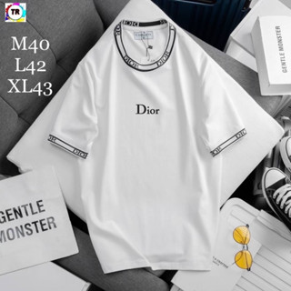 dior เสื้อยืดแขนสั้น