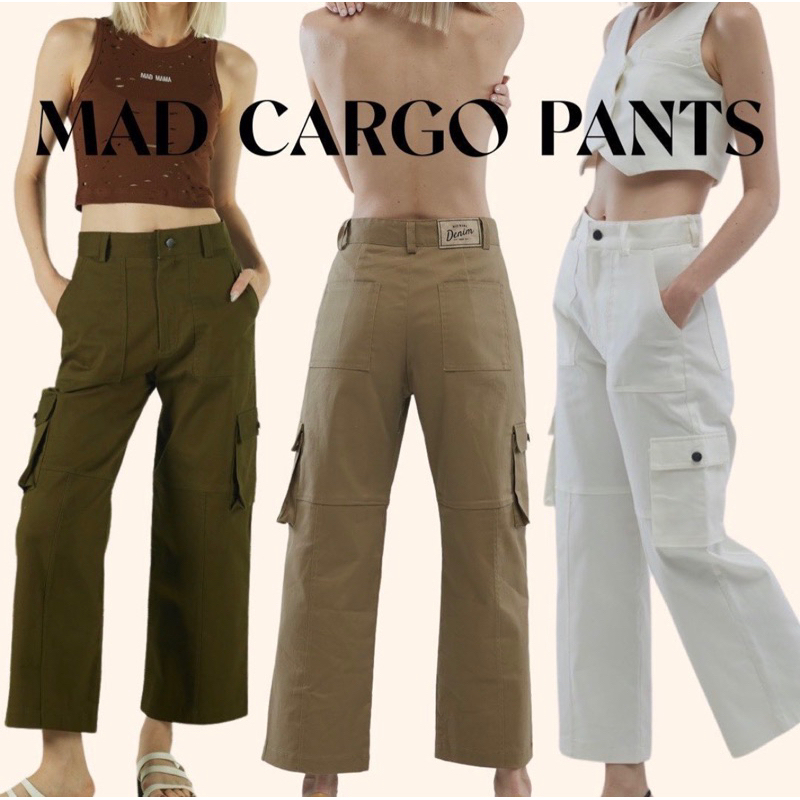 MAD MAMA - MAD Cargo Pants พร้อมส่ง