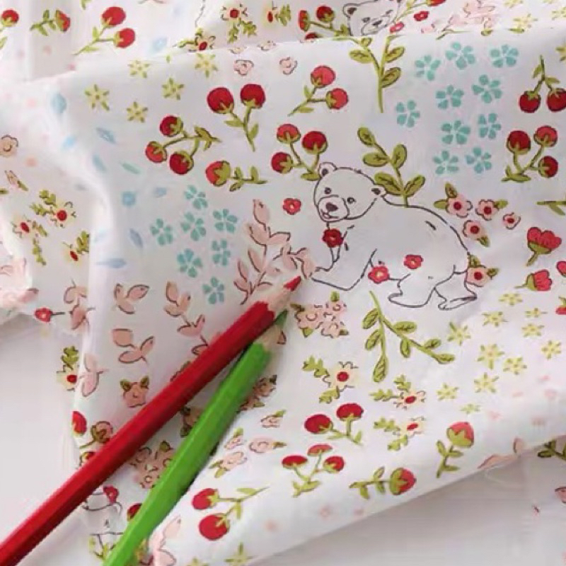 ⭐️อ่านรายละเอียดก่อนสั่ง⭐️ผ้า cotton 💯% หน้ากว้าง 64“(160cm.)วัดตัดครั้งละ1/2เมตร ตัดต่อเนื่องได้ พร้อมส่งค่ะ