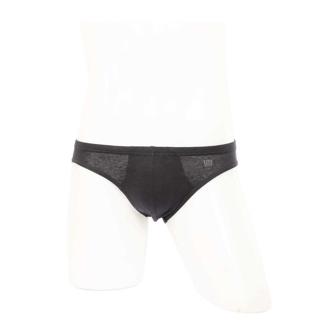 ARROW LITE กางเกงใน รูปแบบ BIKINI ขอบหุ้มยาง คละสี ดำ+เทา+กรมท่า